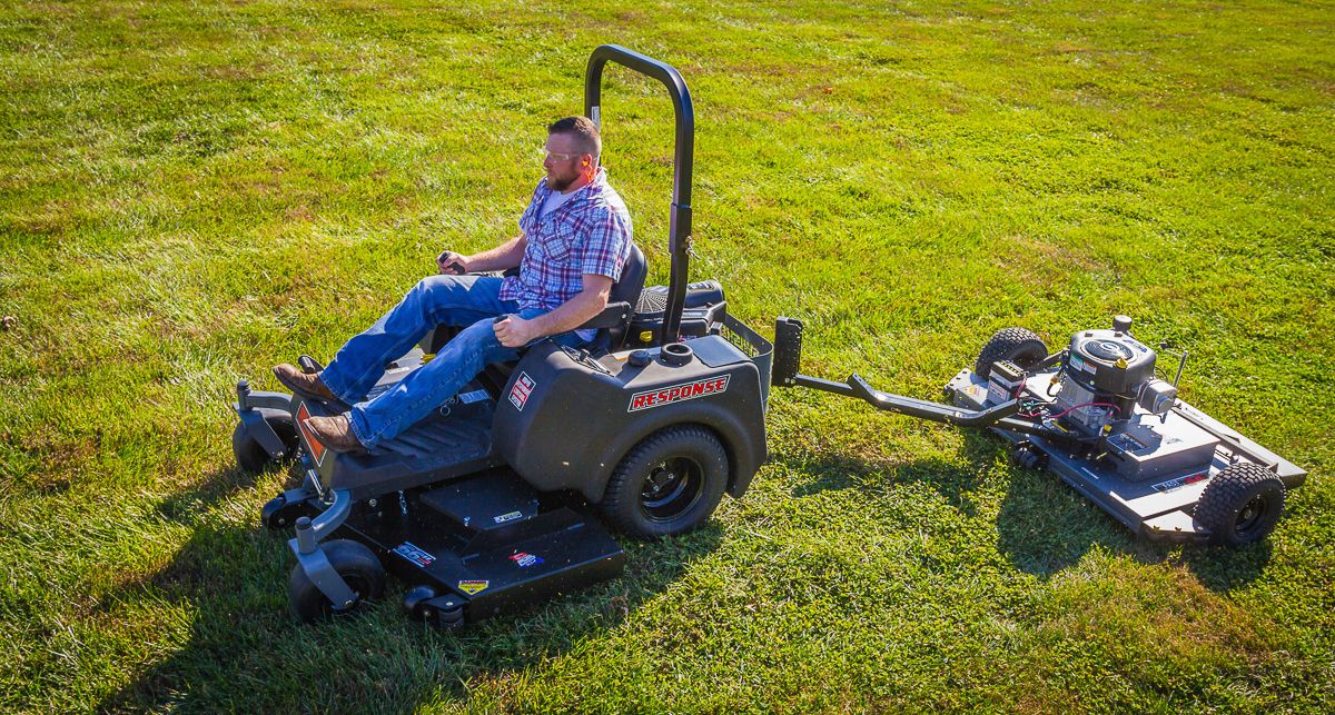 Swisher Fast Finish Cut Mower | Model FCE11544BS | 44" Cutting Width | 11.5 HP Briggs & Stratton Engine | Horsepower 15 To 20 HP | For ATV & UTV