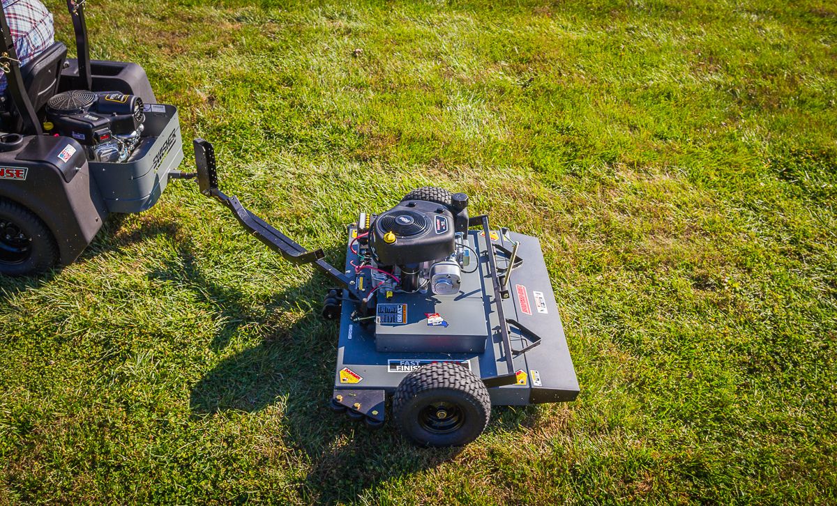 Swisher Fast Finish Cut Mower | Model FCE11544BS | 44" Cutting Width | 11.5 HP Briggs & Stratton Engine | Horsepower 15 To 20 HP | For ATV & UTV