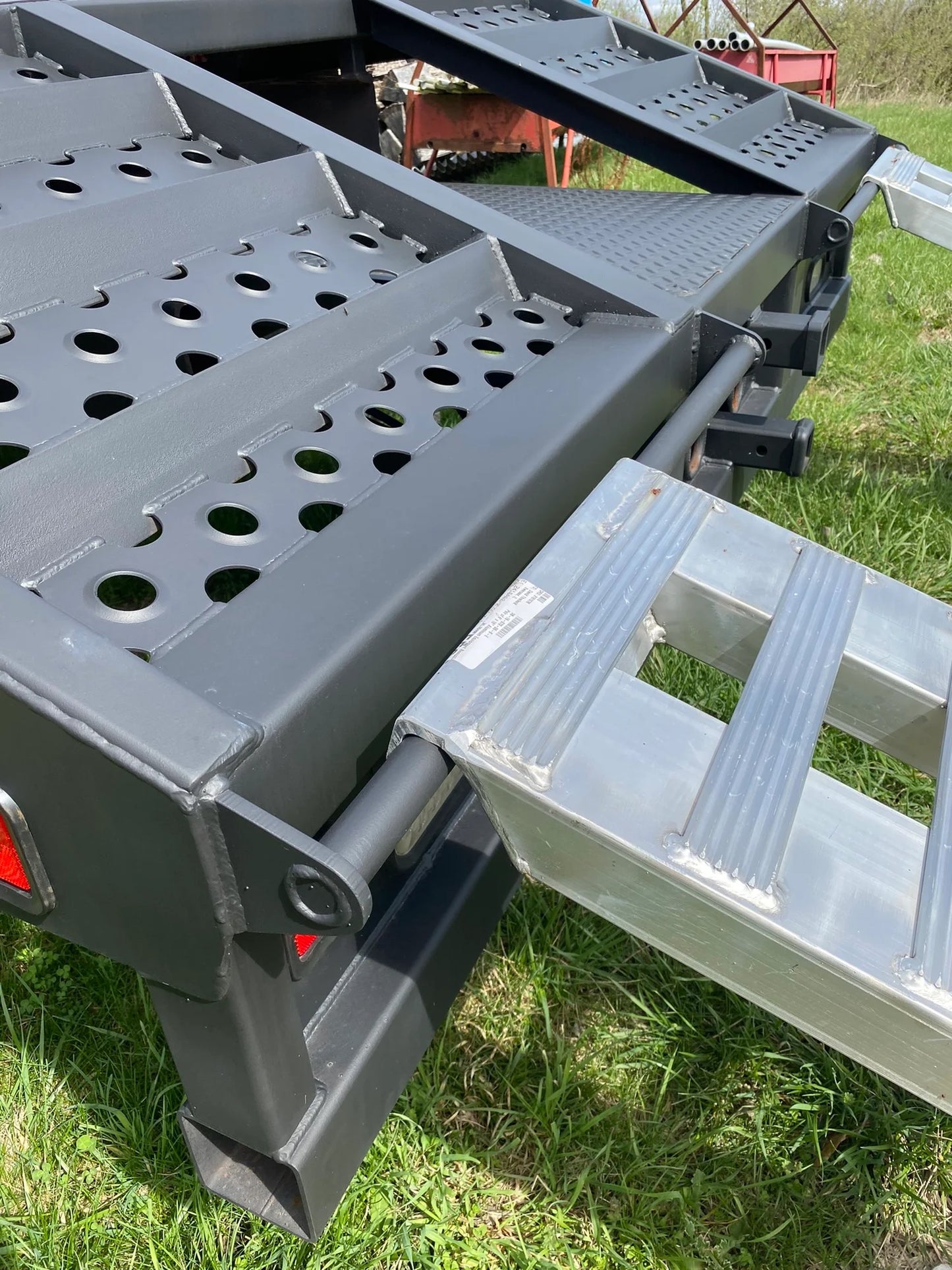 Heavy Duty Ramps Heavy Equipment Loading Ramps | Model 08-15-072-05-S | Size 6' L x 15" W | Capacity 8,000 lb. Per Axle | Horsepower 23 HP | For loading Heavy Machineries