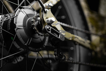 Rambo | E-Bikes | Model Nomad 2.0 | Up to 30 MPH | Up to 38-Mile Range | 1000W Hub Motor | Dual Battery | 48V 15Ah-20Ah LG Battery | For Hunters & Adventurers