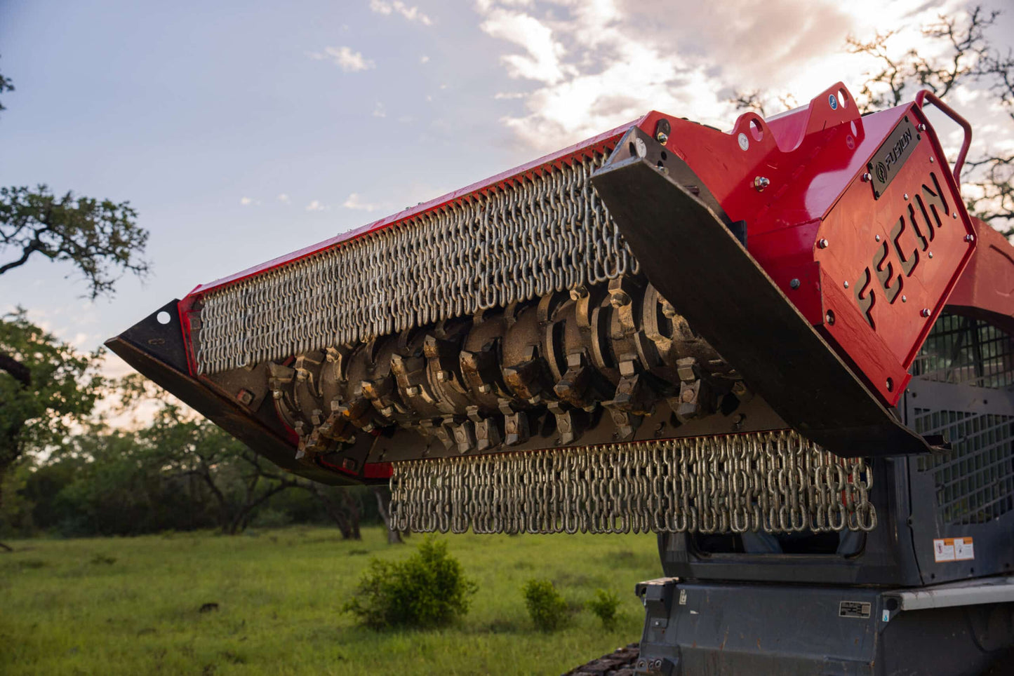 Fecon Stone Crusher | Model SC6220 & SC7620 | Width 62" To 76" | 30–50 GPM | 80–132 HP | For Skid Steer
