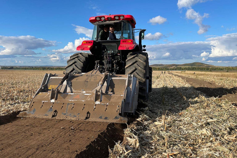 FAE | STCM & STCM/HP Stone Crusher | Models 125 To 225 | Widths 52.7" to 90.7" | Crushes Stone Up to 11.8" Inches | Horsepower 80 To 280 HP | For Tractors