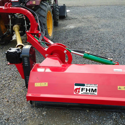 Farmer Helper FH-AGF Standard Ditch Bank Flail Mower | 55" to 71" Working Width | 45-85HP for Tractor