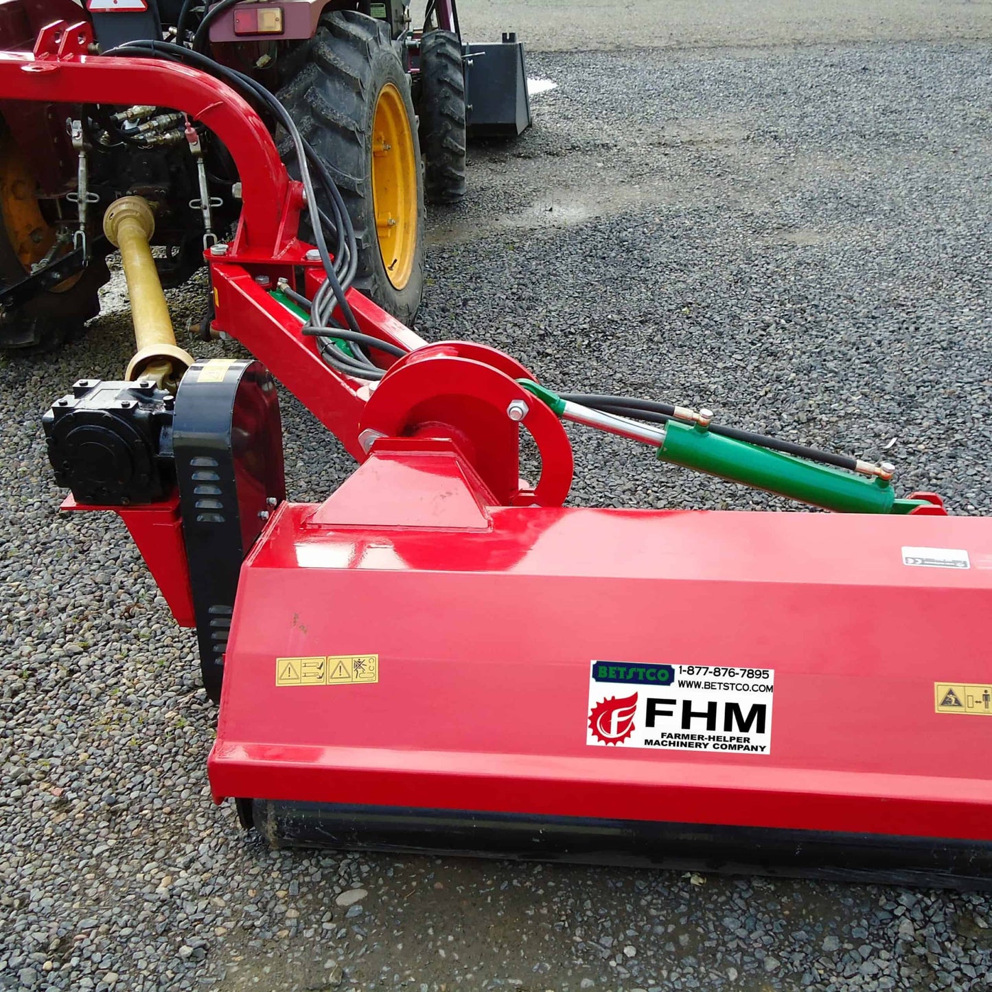 Farmer Helper FH-AGF Standard Ditch Bank Flail Mower | 55" to 71" Working Width | 45-85HP for Tractor