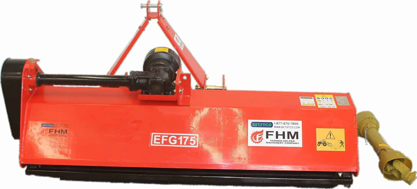 Farmer Helper EFG Series (Medium Duty) Flail Mower | 41″ to 68″ Working Width | 18 – 45 HP for Tractor