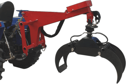 Farmer Helper FH-LG1100HR Log Grapple | 1100 lbs Lift Capacity | 39.4-inch Jaw Opening | 2900 PSI Hydraulic for Tractor