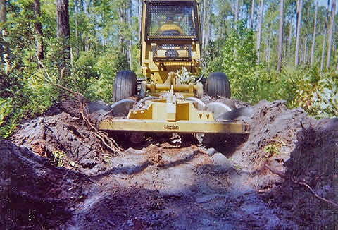 Marden Industries Fire Plow | Model MFP 300 | 6‑Blade Drawbar Pull | Fire Break Width 168" | 250–300 HP | For Tractor