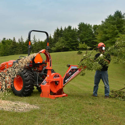 Wallenstein | Gravity Feed Wood Chippers | Models BX Series | Rotor Diameter 25" To 36" | Chipping Capacity 3.5" To 10" | Horsepower 22-120 HP | For Tractors