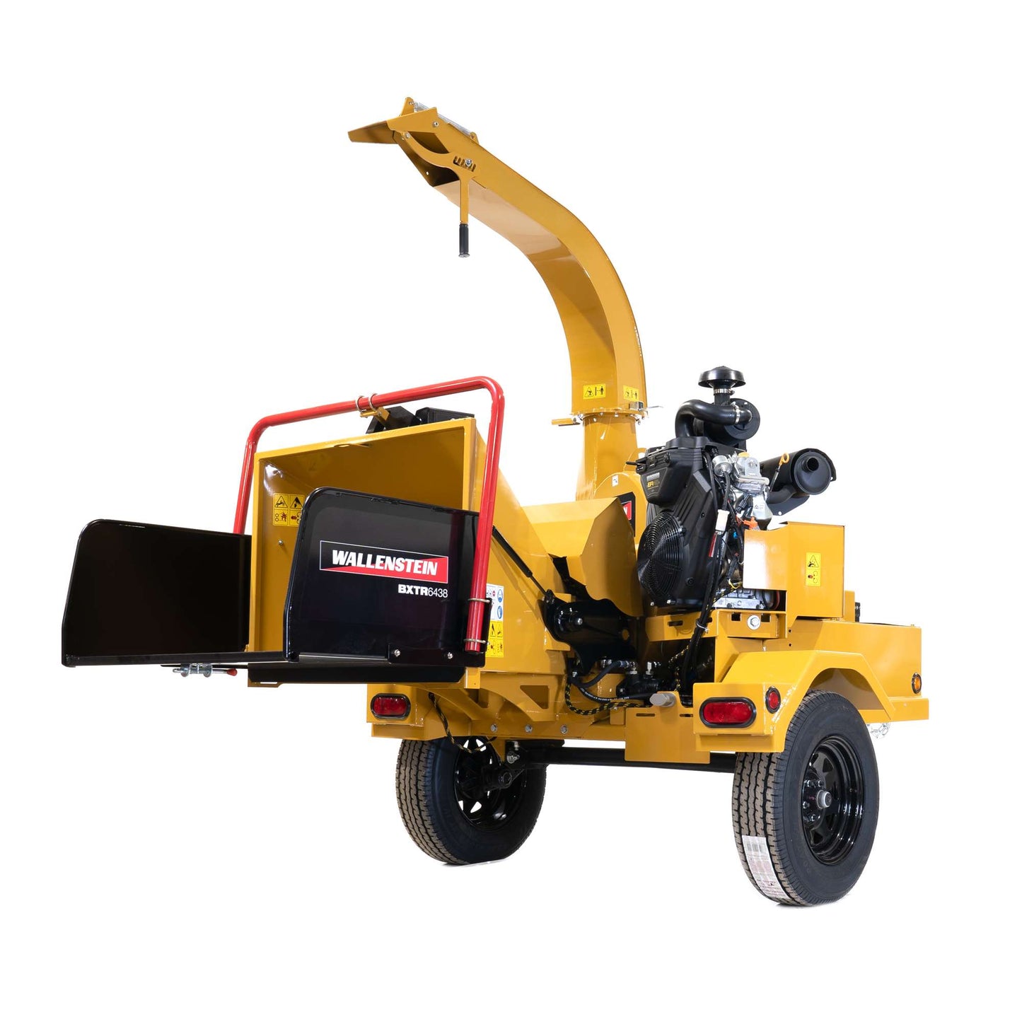 Wallenstein Wood Chipper | Model BXTR Series | Rotor Diameter 25" To 30" Inches | Hydraulic Roller Feed System