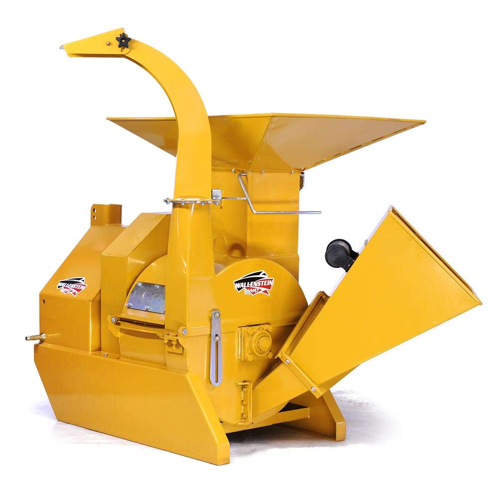 Wallenstein | Wood Chipper/Shredder | Models BXM42 & BXM32 | Rotor Diameter 18" & 25" | Chipping Capacity 3" & 4" | Horsepower 12-85 HP | For Tractors