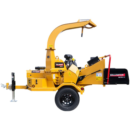 Wallenstein Wood Chipper | Model BXTR Series | Rotor Diameter 25" To 30" Inches | Hydraulic Roller Feed System