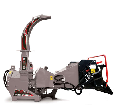 Wallenstein | Wood Chipper | Model BX72R & BX72RI | Rotor Diameter 28" | Chipping Capacity 7" | Horsepower 45-85 HP | For Tractors