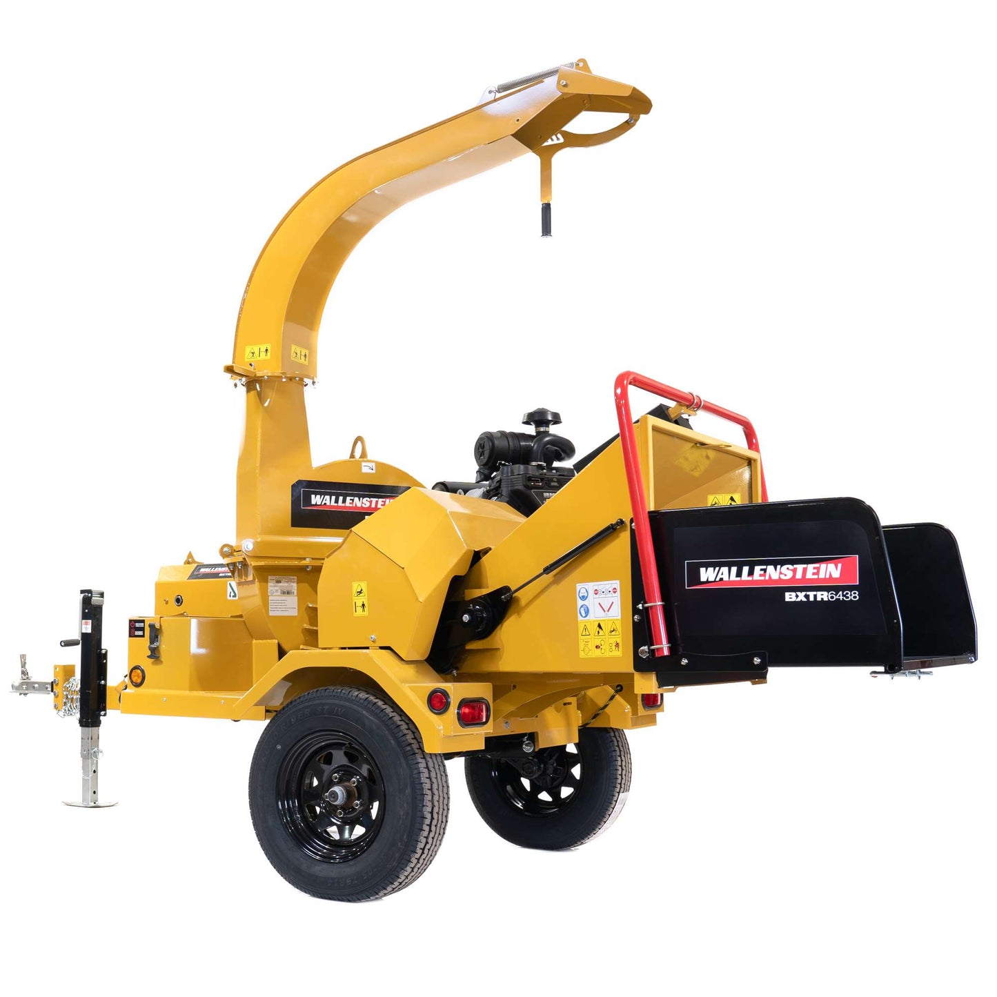 Wallenstein Wood Chipper | Model BXTR Series | Rotor Diameter 25" To 30" Inches | Hydraulic Roller Feed System