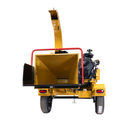 Wallenstein Wood Chipper | Model BXTR Series | Rotor Diameter 25" To 30" Inches | Hydraulic Roller Feed System