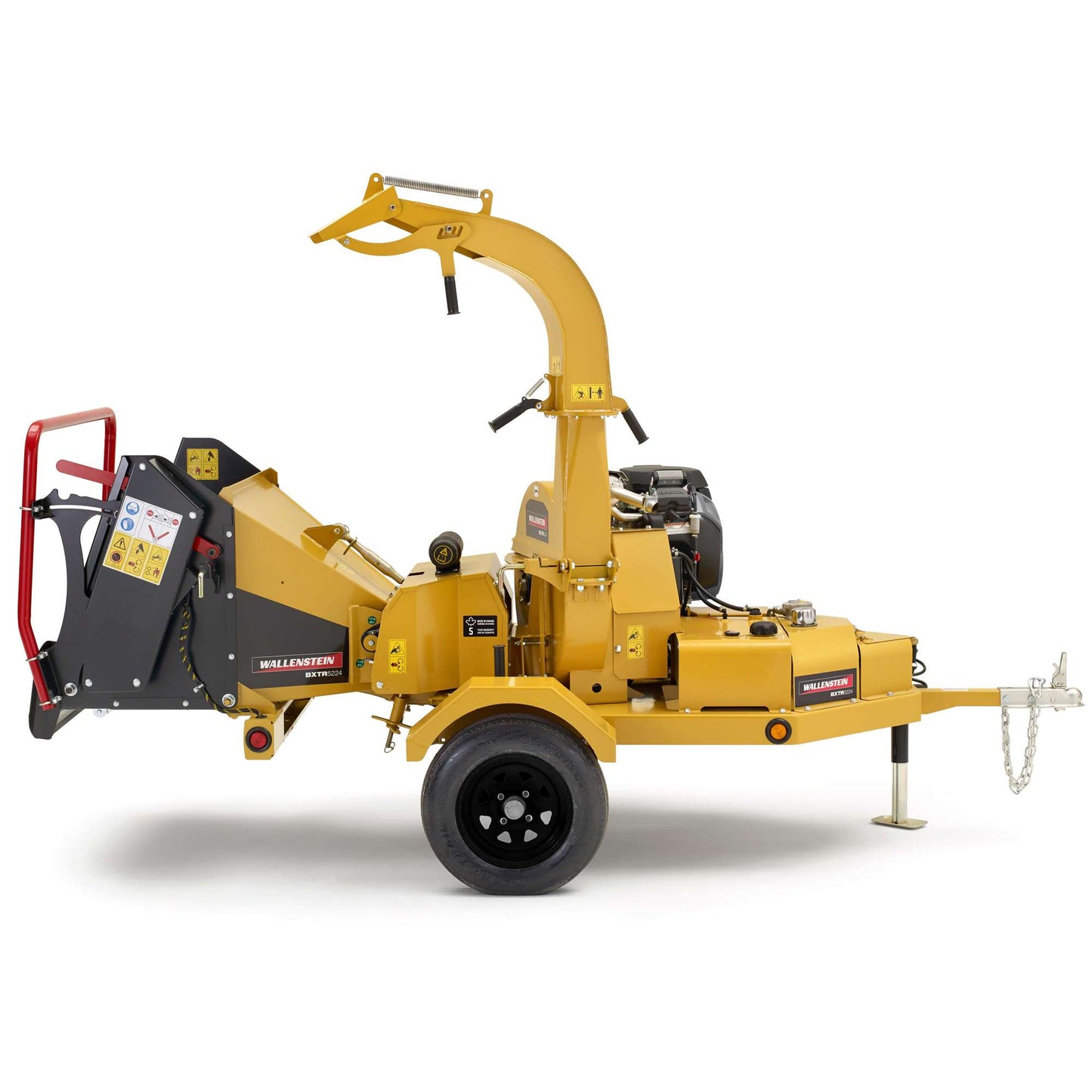 Wallenstein Wood Chipper | Model BXTR Series | Rotor Diameter 25" To 30" Inches | Hydraulic Roller Feed System