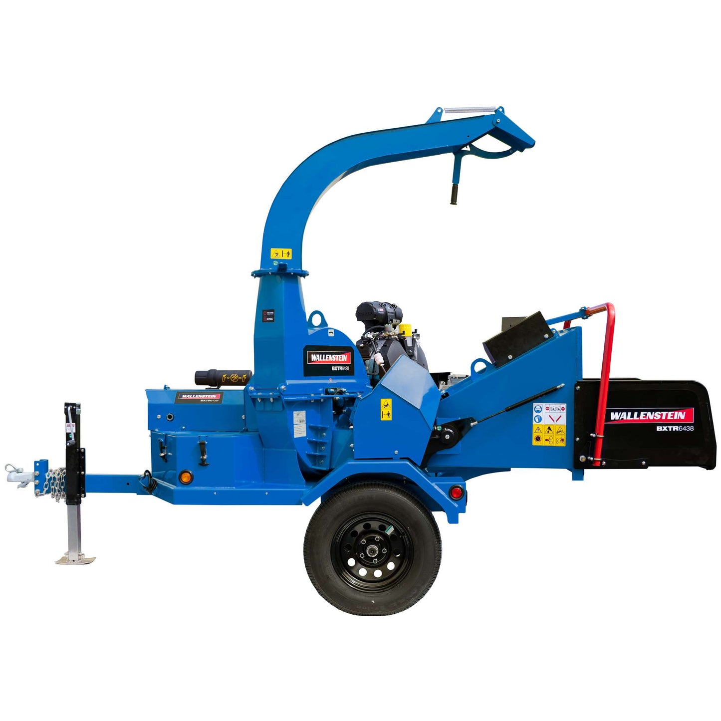 Wallenstein Wood Chipper | Model BXTR Series | Rotor Diameter 25" To 30" Inches | Hydraulic Roller Feed System