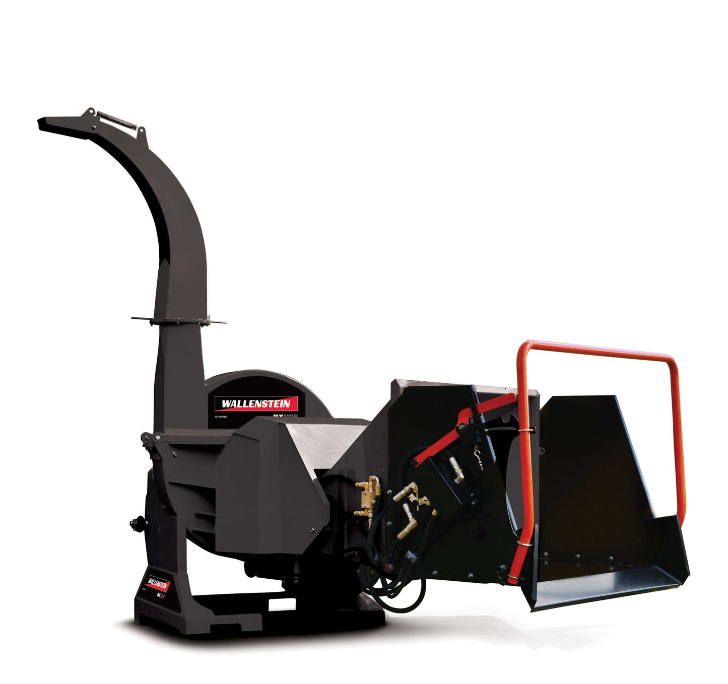 Wallenstein | Wood Chipper | Model BX102R, BX102RI & BX102RPI | Rotor Diameter 36" | Capacity 10" | Horsepower 75-120 HP | For Tractors
