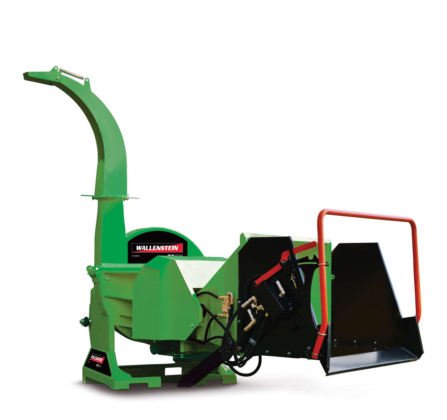 Wallenstein | Wood Chipper | Model BX102R, BX102RI & BX102RPI | Rotor Diameter 36" | Capacity 10" | Horsepower 75-120 HP | For Tractors