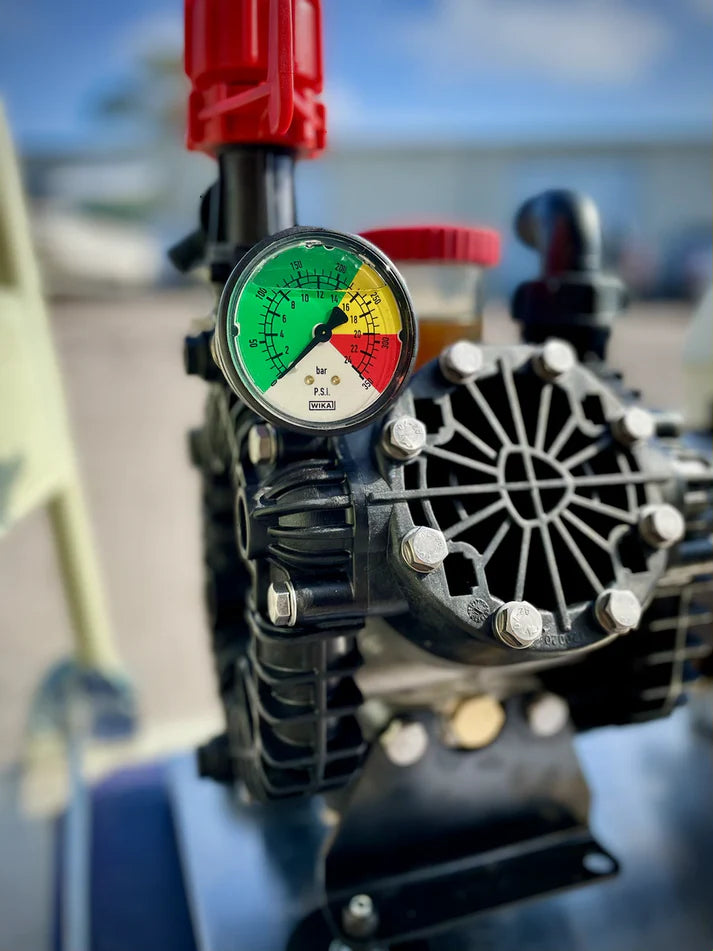 MWE AR45 Soft Wash Pump & Gearbox | Flow Rate 11.4 GPM | Maximum Pressure 290 PSI