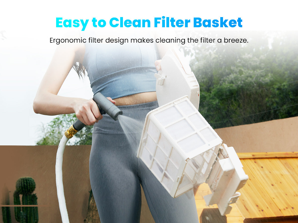 Chasing Cleaner Hydro 4 Corded Robotic Pool Cleaner | Pool Size 1,614 Sq.ft | Flow Rate 320 L/min