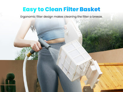 Chasing Cleaner Hydro 4 Corded Robotic Pool Cleaner | Pool Size 1,614 Sq.ft | Flow Rate 320 L/min