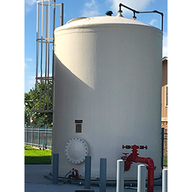 Bestway Ag Fire Suppression collection System Fiberglass Tanks