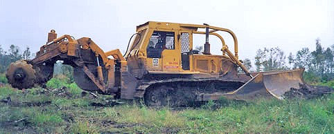 Marden Industries Versa-Till Plow | Model CR4L | 4-Point | Rear-Mount Forestry Plow | 250–300 HP | For Skidders