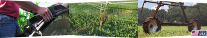 Shark Wheels Airless Irrigation Solution | Lightweight FLOAT | 14-Paddle | For All-Terrain Irrigation Systems
