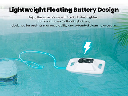Chasing Cleaner Hydro 4 Corded Robotic Pool Cleaner | Pool Size 1,614 Sq.ft | Flow Rate 320 L/min