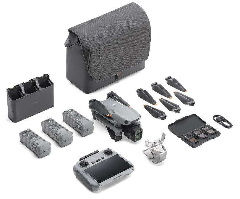 DJI Air 3S | Dual‑Camera Drone | 45 min Flight | 20km Transmission