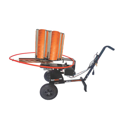 Do All Traps FlyWay 180 Elite Clay Thrower | 2-Wheeled Cart | Recycle Time 2.5-seconds