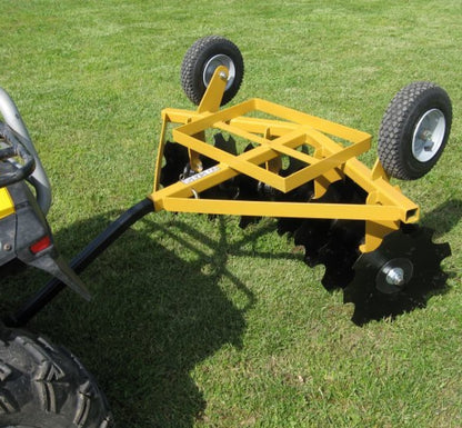 Worksaver Flip-Over Disc Harrow | Model FOD-16 | 5' Working Width | Horsepower 18 HP | For ATV / UTV & Tractors