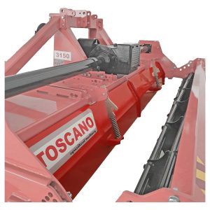 TOSCANO | Heavy Duty Rotary Tiller | Model 3400, 3650, 3900, 4300, 4800, 5300 & 5800 | Work Width 11 To 18.7 Feet | Horsepower 110-300 HP | For Tractor