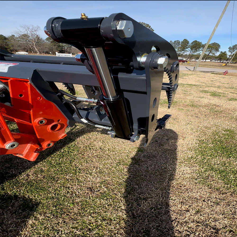 Farm-Maxx HD Rake Grapple | FRKG Series | Size 56" To 74" |  5-20 GPM | For Skid Steers