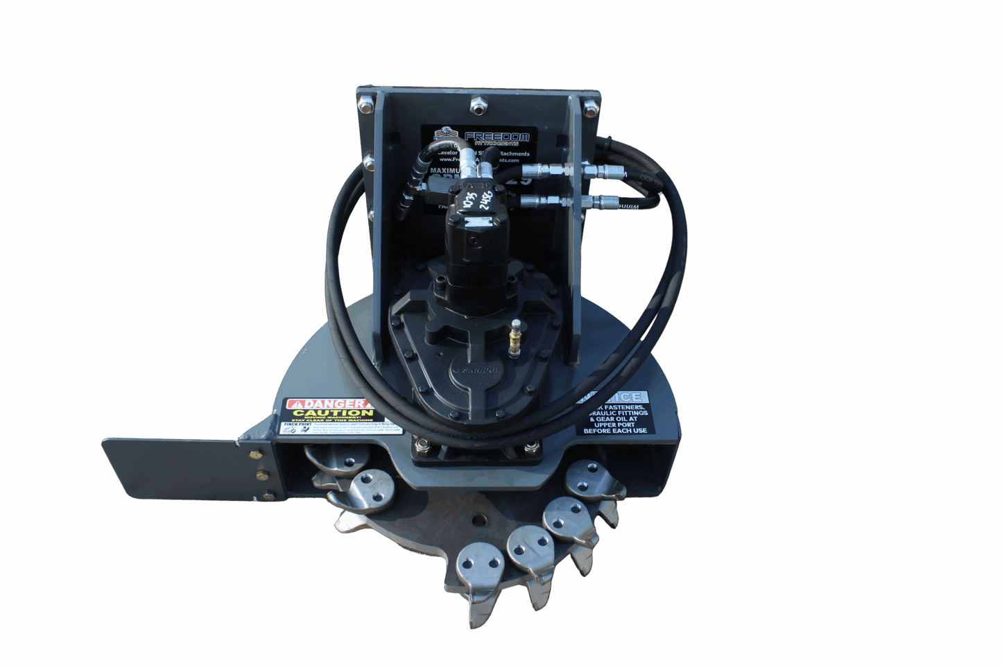 FA Stump Grinder | Model FAXSG 2400 | 24" Cutting Width | 16–45 GPM | 2–10 Ton | For Mini Excavators