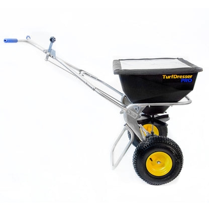 Spyker TurfDresser PRO Spreader | Model SPY80-1S-TD | 12' Spread Width | Hopper Capacity 80 lbs