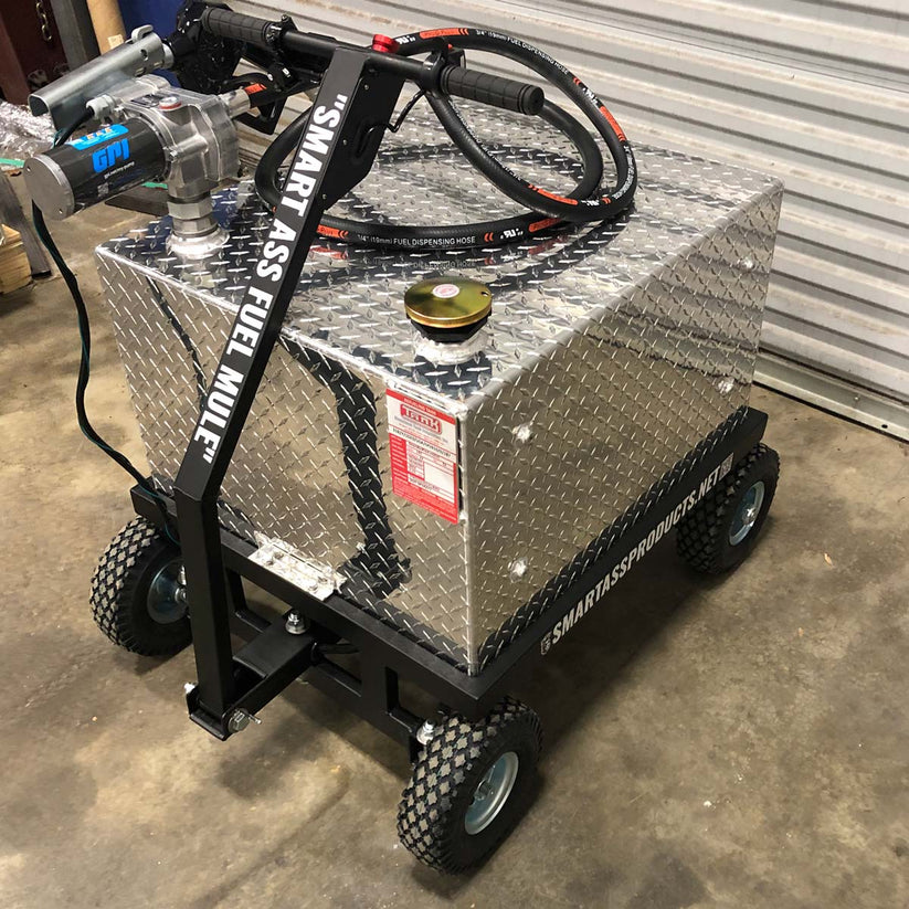 Smart Ass Products - Fuel Mule Electric Gas Caddy - Electric Cart Hauler