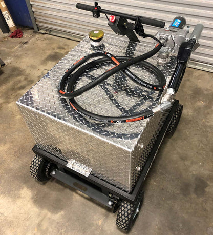 Smart Ass Products - Fuel Mule Electric Gas Caddy - Electric Cart Hauler | 750W Motor