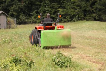 STEC Flail Mowing Paddles & Verticutting Blades | Model FVC-130 56" | for Tractor