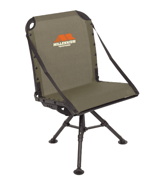 Millennium Treestands G100 Ground Chair | Model G-100-00 | 19.75" Width | 360° Swivel | Hunting