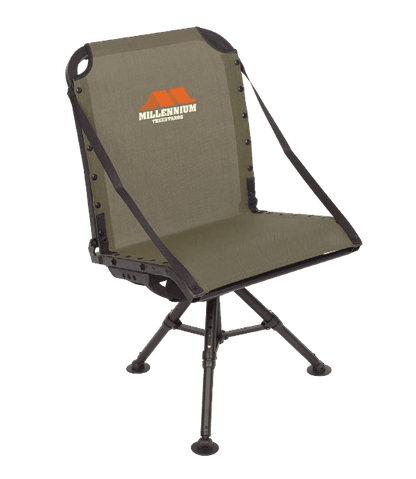 Millennium Treestands G100 Ground Chair | Model G-100-00 | 19.75" Width | 360° Swivel | Hunting