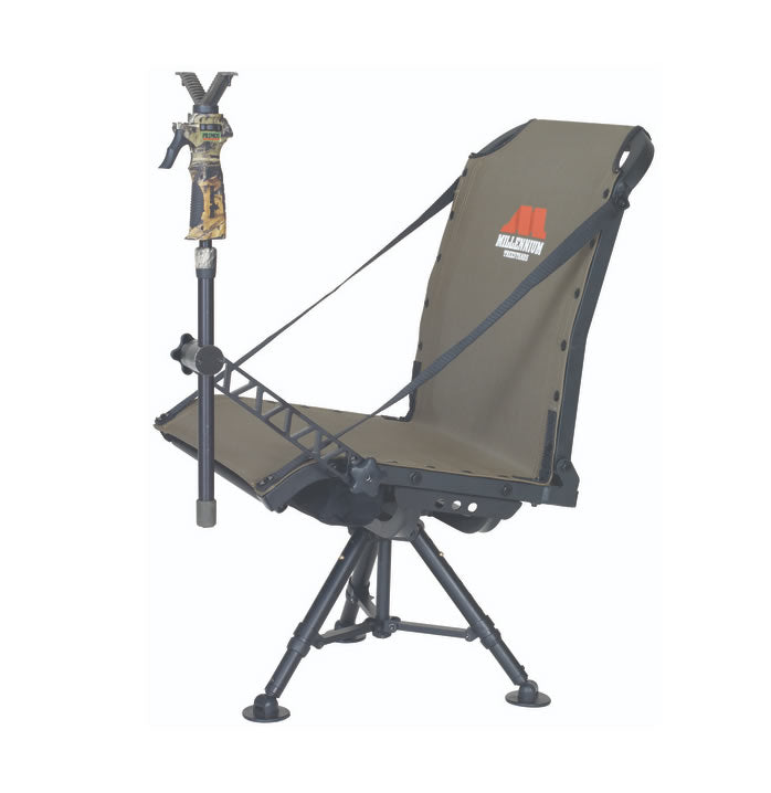 Millennium Treestands G100 Ground Chair | Model G-100-00 | 19.75" Width | 360° Swivel | Hunting