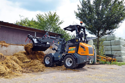 Tobroco-GiANT | Compact Wheel Loaders | G1200, G2200E & G2700HD | 36–43 mm Width | 25–50 HP | For Landscaping, Agriculture & Construction