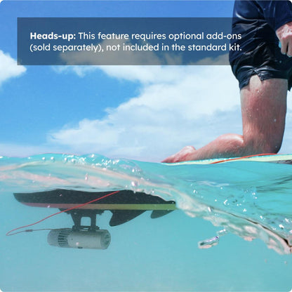 Lefeet Underwater Scooter | Model P1 Lite | Length 10.71" | Thrust 8 kgf | Depth 60m | For Scuba & SUP