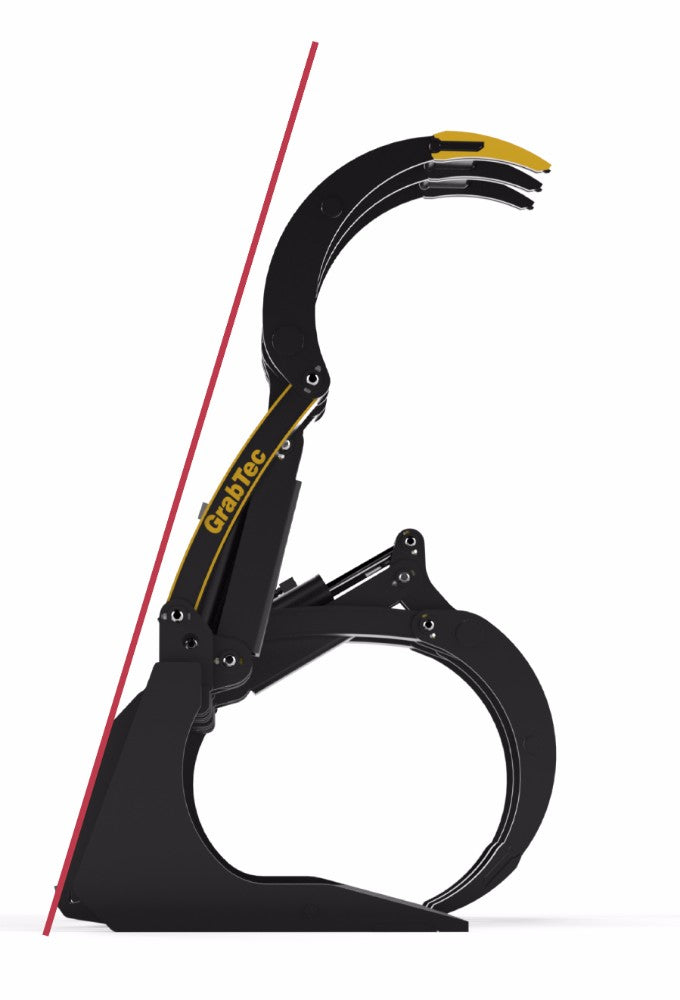 GrabTec Demo Grapple  iClaw™ Technology for Demolition, Rock Hauling & Tree Work | Model GDX | Width 84" inches | Horsepower 50-120 HP | For Skid Steer