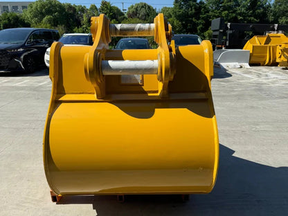 Bedrock Attachments Standard-Duty Bucket | Model 48in SD | Width 48-Inch | Capacity 1.3 CU M | Machine Size 25-30 Tons | For Excavators CAT 325B L, 325C, 330B L