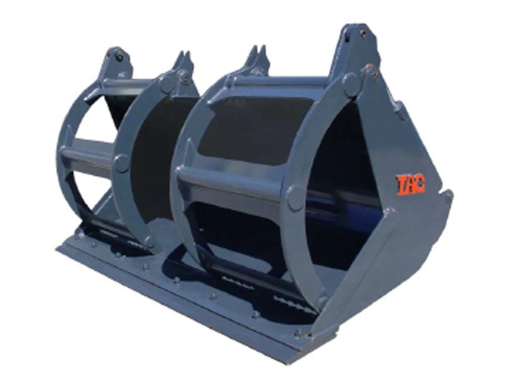 TAG Debris & Brush Grapple Bucket | Width 72"-120" | Capacity 1.00–8.00 yd | Machine Size 6-40 Tons | For Wheel Loaders