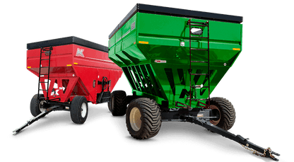 MK Martin 3200 Grain Carts Cravity Box | Capacity 320-375-450 Bushels | For Tractor