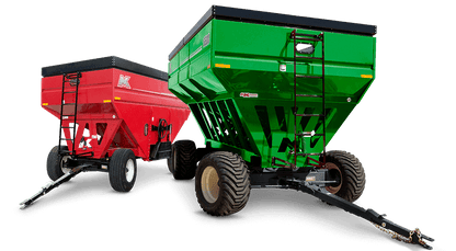 MK Martin | Gravity Box | Model MK 6500 | Width 115" | 645 To 800 Bushel Capacity | Heavy-Duty 12 GA Steel Hopper | Horsepower 120 – 150+ HP | For Tractors