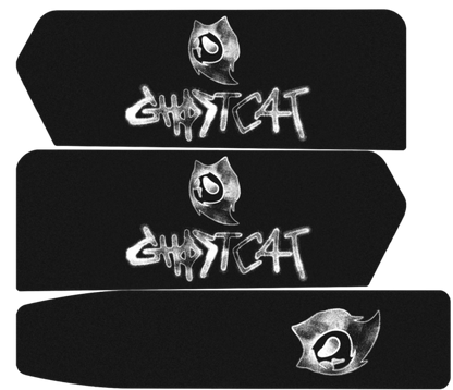 GhostCat Bikes Accessories Bundle | Battery Decals, BMX Kit – F Series, Drift Eight Metal Front Plate, Premium Tapia Seats, Rear Rack & Basket Options | For All Models GhostCat Bikes